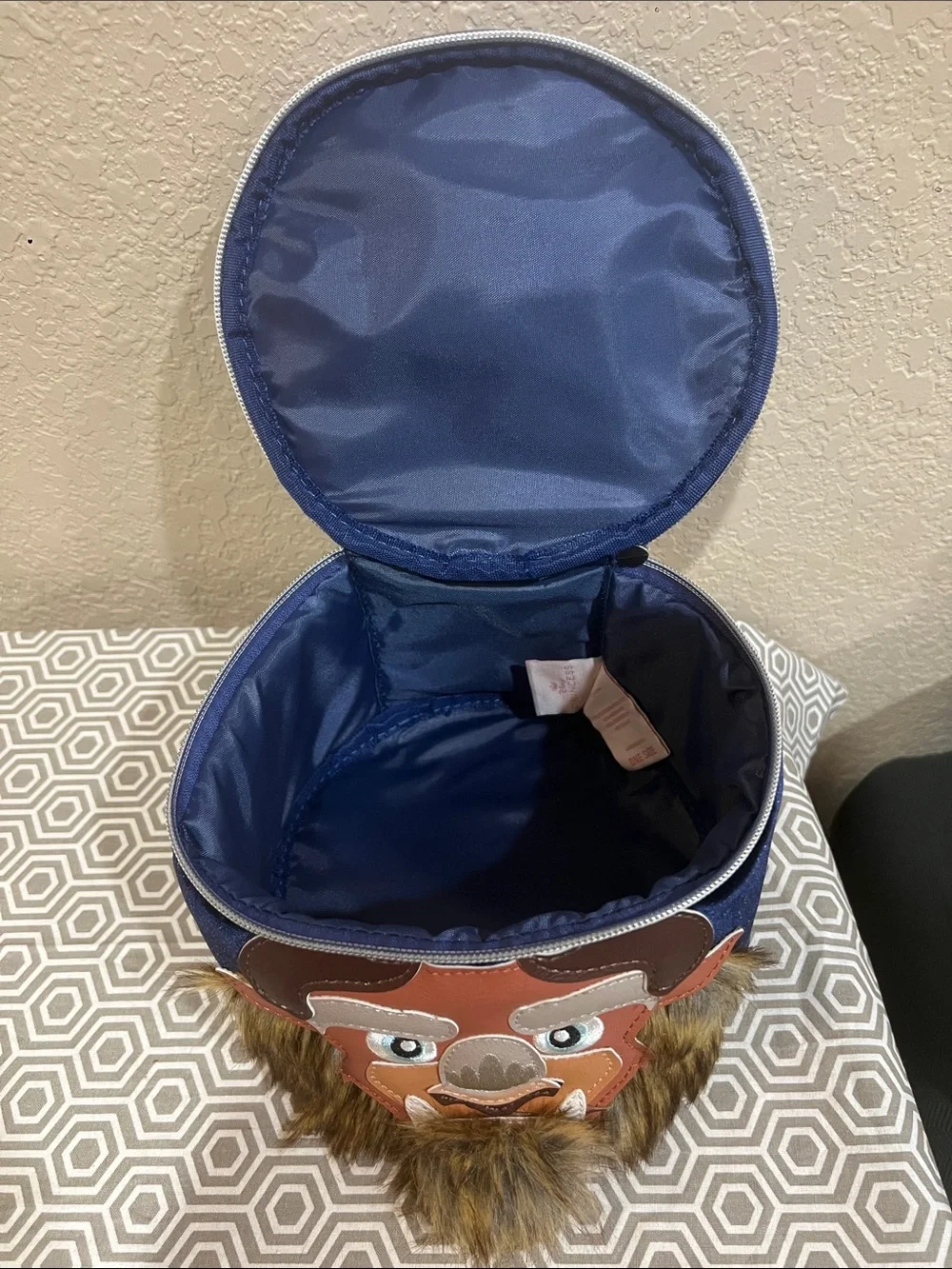 Disney hot topic Beauty and the Beast round train case